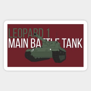 Leopard 1 Magnet